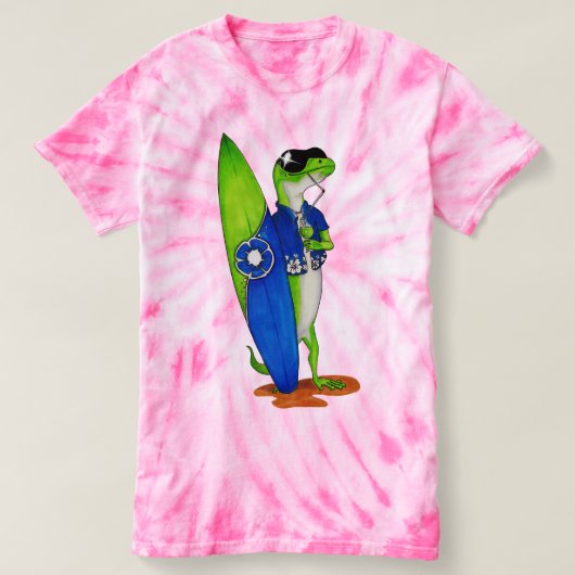 Holiday Gecko T-Shirt (Design vorne)