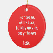 Holiday Geem Red Ornament (Links)