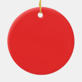 Holiday Geem Red Ornament (Hinten)