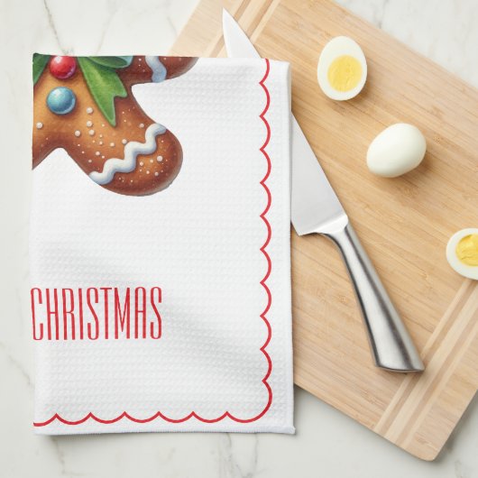 Holiday  geschirrtuch (Viertel Falte)