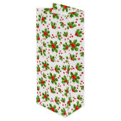 Holiday Gift Bag Geschenktüte Für Weinflaschen (Rückseite Schrägansicht)