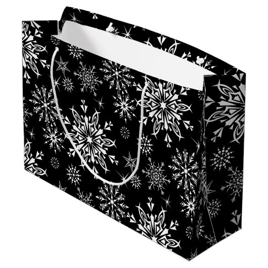 Holiday Gift Bag Große Geschenktüte (Rückseite Schrägansicht)