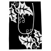 Holiday Gift Bag-Holly Mittlere Geschenktüte (Rückseite)
