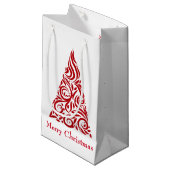 Holiday Gift Bag Kleine Geschenktüte (Vorderseite Schrägansicht)