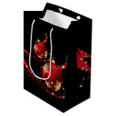 Holiday Gift Bag Mittlere Geschenktüte (Vorderseite Schrägansicht)