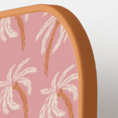 Holiday Gift Boho Palm Individuelle Name Pickleball Schläger (Linke Seite)