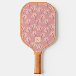 Holiday Gift Boho Palm Individuelle Name Pickleball Schläger