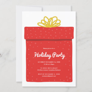 Holiday Gift Exchange Party Einladung