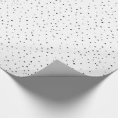 HOLIDAY GIFT festliche zufällige Stelle platsches Geschenkpapier (Ecke)