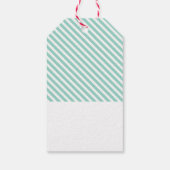 HOLIDAY GIFT sei fröhlich fröhlich fröhlich bunte Geschenkanhänger (Rückseite)