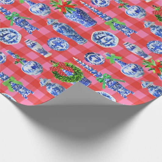 Holiday Ginger Jars  Geschenkpapier (Ecke)