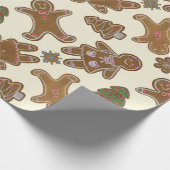 Holiday Gingerbread Collection Geschenkpapier (Ecke)