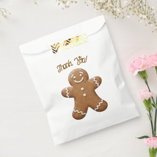 Holiday Gingerbread Cookie Vielen Dank Geschenktütchen (Versiegelt)
