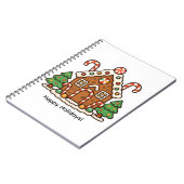 Holiday Gingerbread House Notizblock (Linke Seite)