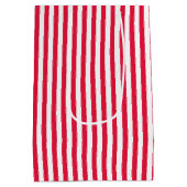 Holiday Gingerbread Man in Milk Splash Mittlere Geschenktüte (Rückseite)