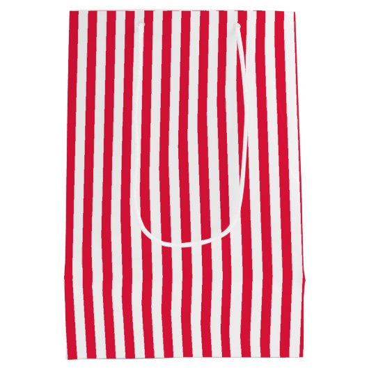 Holiday Gingerbread Man in Milk Splash Mittlere Geschenktüte (Rückseite)