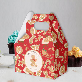 Holiday Gingerbrot Backen Kochen Utensil Bäckerei Geschenkschachtel