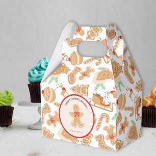 Holiday Gingerbrot Backen Kochen Utensil Bäckerei Geschenkschachtel