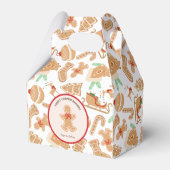 Holiday Gingerbrot Backen Kochen Utensil Bäckerei Geschenkschachtel (Vorderseite)