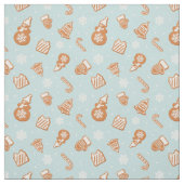 Holiday Gingerbrot Cookie Pattern Stoff (Muster)