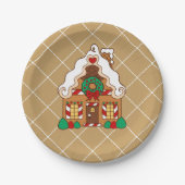 Holiday Gingerbrot House Party Paper Teller (Vorderseite)