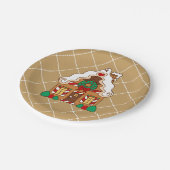 Holiday Gingerbrot House Party Paper Teller (Schrägansicht)