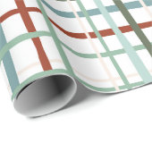 Holiday Gingham - Friedlich Geschenkpapier (Rolleneckpunkt)