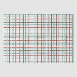 Holiday Gingham - Friedlich Seidenpapier
