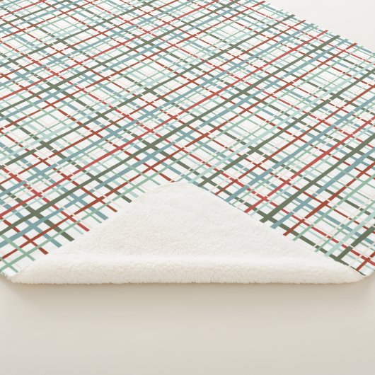 Holiday Gingham - Friedlich Sherpadecke (3/4)