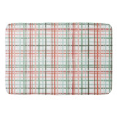 Holiday Gingham - fröhlich Badematte (Vorderseite)