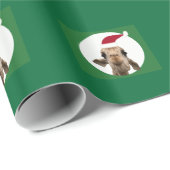 Holiday Giraffe Geschenkpapier (Rolleneckpunkt)