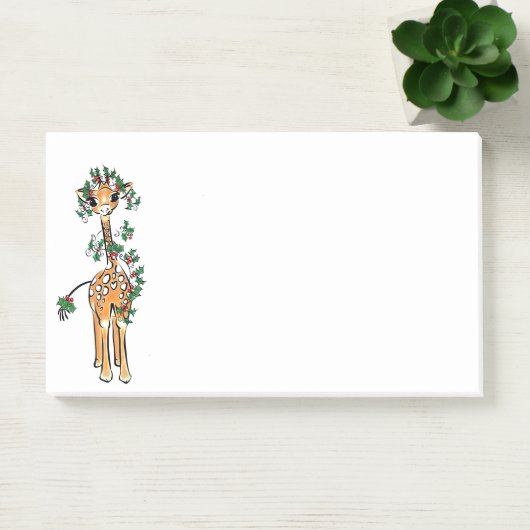 Holiday Giraffe - Holgarland Post-it Klebezettel (Büro)