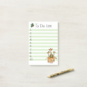 Holiday Giraffe Post-it Klebezettel (Auf Schreibtisch)