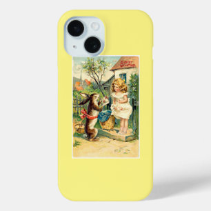Holiday Girl & Bunny Vintag East Case-Mate iPho iPhone Hülle