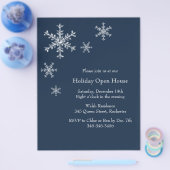 Holiday Glamour Open House Flyer Einladung (Einzeln)