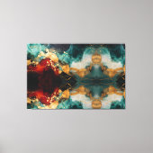 Holiday Glow Wrapped Canvas Premium Elegance Leinwanddruck (Vorderseite)