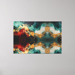 Holiday Glow Wrapped Canvas Premium Elegance  Leinwanddruck