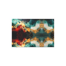 Holiday Glow Wrapped Canvas Premium Eleganz