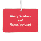 Holiday Gnome Air Freshener Autolufterfrischer (Rückseite)