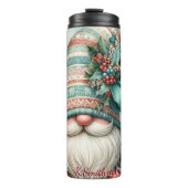 Holiday Gnome mit Long Hat Thermosbecher (Vorderseite)