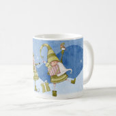 Holiday Gnomes Fox Bird präsentiert Tasse (VorderseiteRechts)