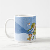 Holiday Gnomes Fox Bird präsentiert Tasse (Links)