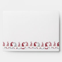 Holiday Gnomes im Schneedesign