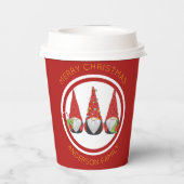 Holiday Gnomes Pappbecher (Rückseite)