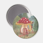 Holiday Gnomes und Mushroom Zuhause Magnet (Vorderseite/Rückseite)