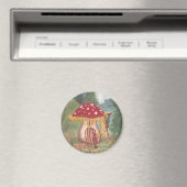 Holiday Gnomes und Mushroom Zuhause Magnet (In Situ (Geschirrspüler))