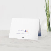 "Holiday Gold" Feiertags-Grußkarte Feiertagskarte (Rückseite)