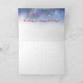 "Holiday Gold" Feiertags-Grußkarte Feiertagskarte (Innenseite)