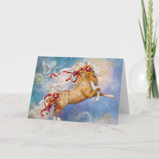 "Holiday Gold" Weihnachtsgrußkarte Feiertagskarte