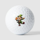 Holiday Golf Balls - St Patrick's Leprechaun Golfball (Vorderseite)